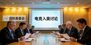 国际奥委会讨论电竞入奥的会议现场