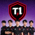 T1电竞战队Logo与队员合影